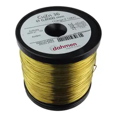 Messingtråd 0,8 mm - 1kg - Spole