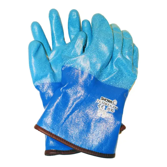 Arbeidshanske Showa Temres - Str. 10/XL Vanntett og pustende for vinterbruk 