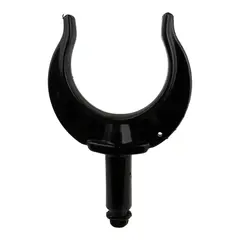 CAL Åregaffel Plast - 2" Sort - 50mm åpning - Ø17mm