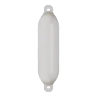 DAN-FENDER 312 Sylinderfender Light Fender 93x355mm hvit