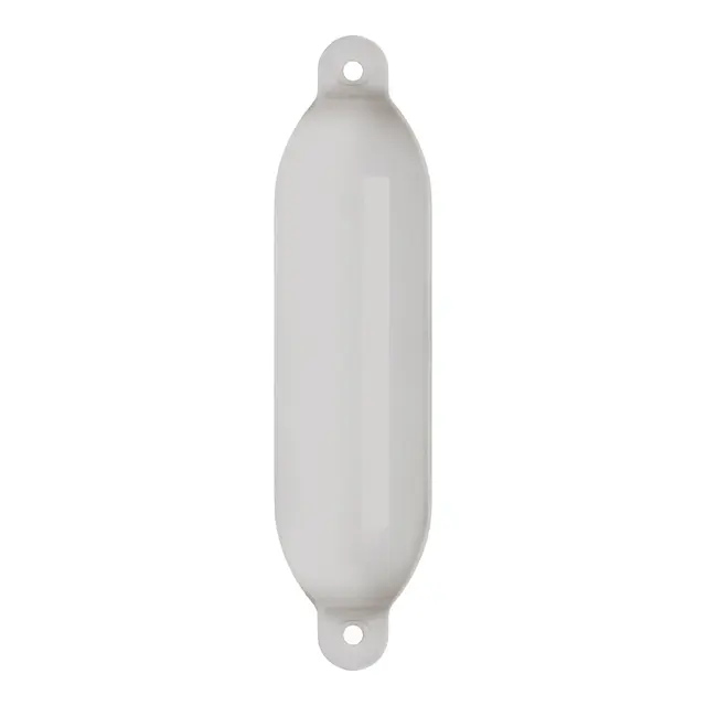 DAN-FENDER 312 Sylinderfender Light Fender 93x355mm hvit 
