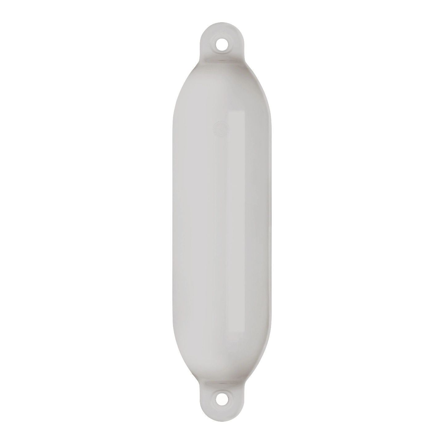 DAN-FENDER 416 (FG-2) Sylinderfender Light Fender 110x460mm hvit