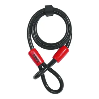 ABUS Cobra L&#229;sewire 12mm - 120cm Plastbelagt st&#229;l