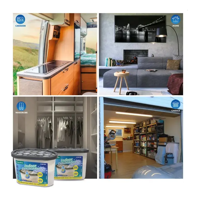 Fuktsluker boks 500ml 10x15x8cm - granulat 