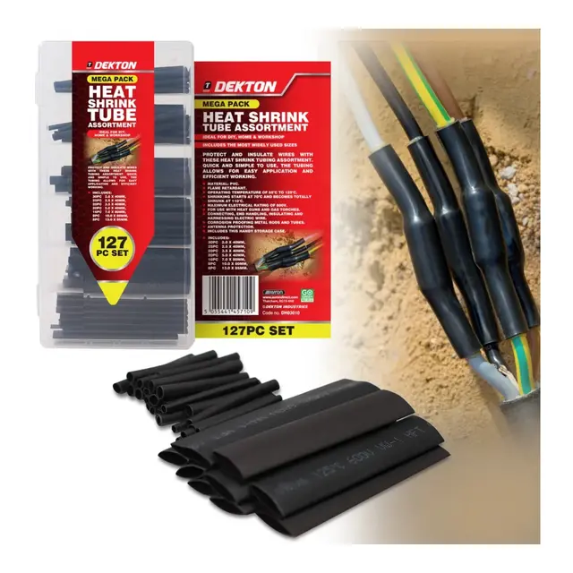 Krympestrømpe sett 127 deler Isolasjon 