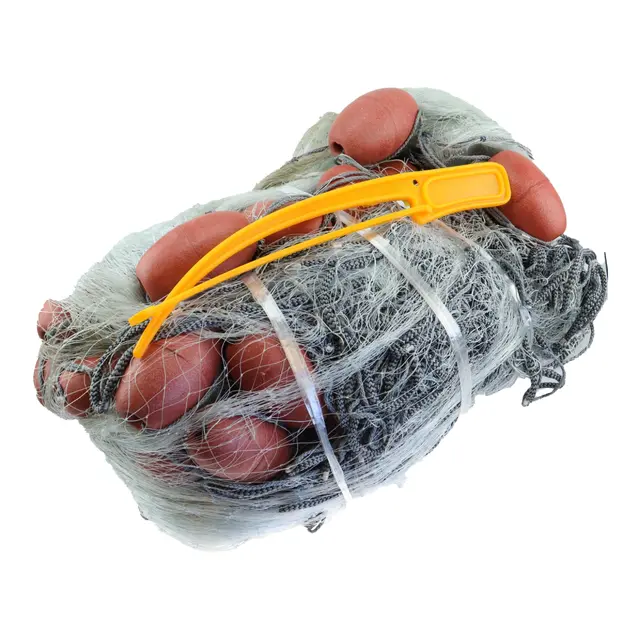 CAL Makrellgarn - 1,5x4 Grå - 27,5x7,5 meter - 37 mm 