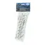 Fenderline flettet 8mm X 2m 2-pk - hvit med sorte merker- polyester