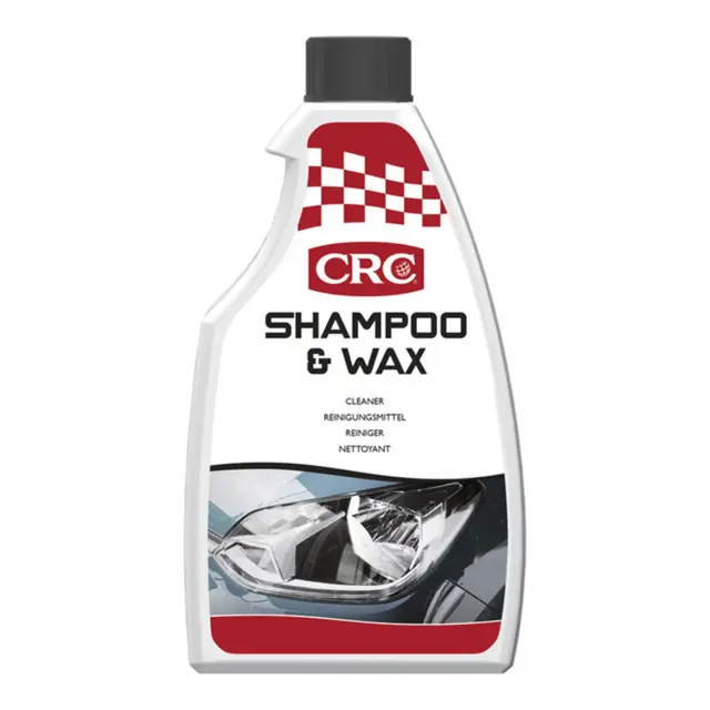 CRC Shampoo & Wax 500ml - vask og voks - bil/båt/caravan 
