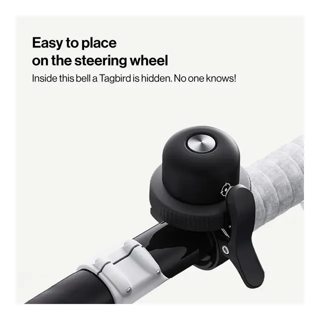AQIILA Tagbird Ringeklokke m/Sporingsbrikke - Apple og Android 