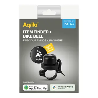 AQIILA Tagbird Ringeklokke m/Sporingsbrikke - Apple og Android