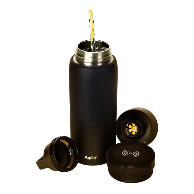 AQIILA Powerbottle BO5 Drikkeflaske - Termos - Powerbank - 0,6l 