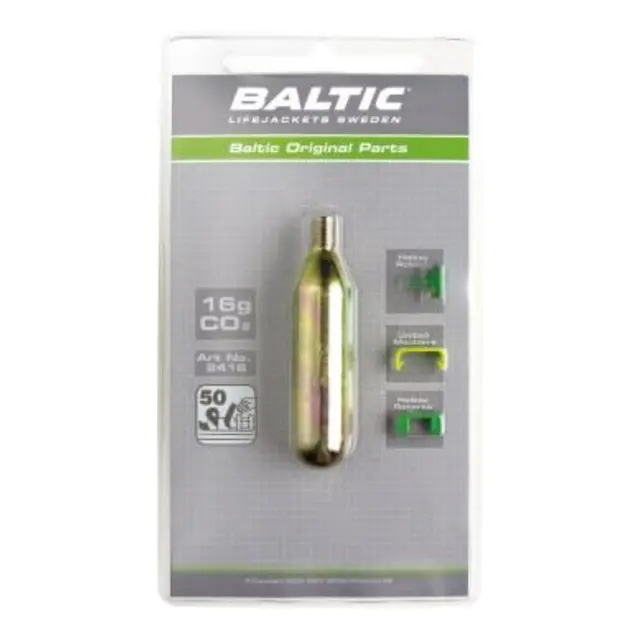 BALTIC Gasspatron 16 gram For automatvest 