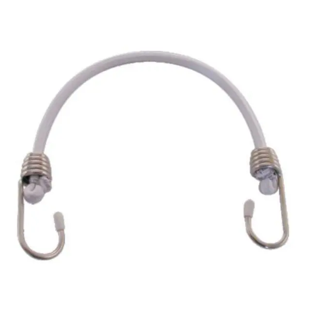 Bagasjestrikk med 2 rustfrie 304 kroker 8mm x 75cm - stroppe strikk 