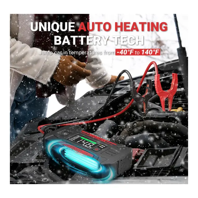 LOKITHOR Lithium Jump Starter J401X 12V - 2500A - 74Wh Startbooster 