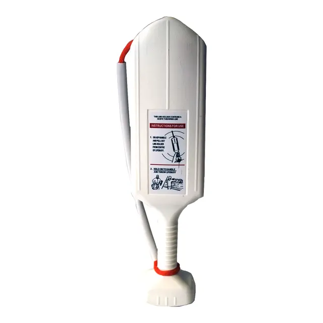 Redningsline for livbøye 30m - 8mm flettet flyteline 