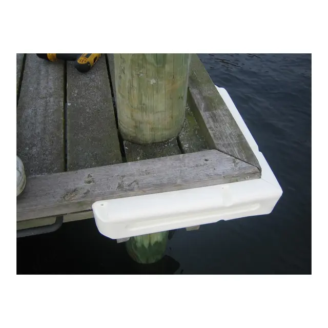 Bryggefender Mini Multidock fender hvit 950 x 120 x 52mm (LxHXD) 