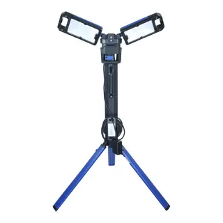 OSEAN Arbeidslampe Proff LED - 5000lm Oppladbar m/stativ