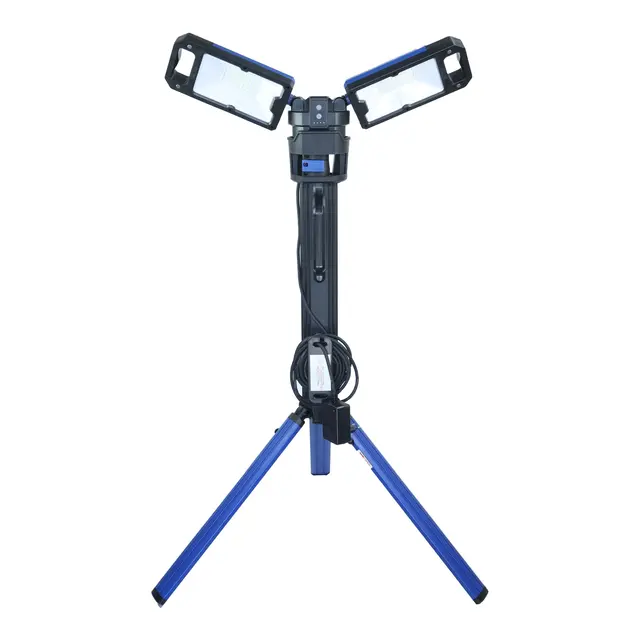 OSEAN Arbeidslampe Proff LED - 5000lm Oppladbar m/stativ 