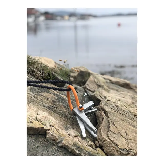 Bergkile V2 Toolsinvent Galvanisert - enkel fortøyning 