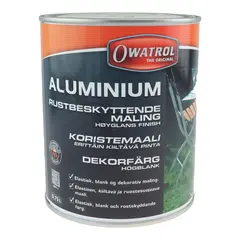 OWATROL Aluminium 0,75 lt Elastisk blank og rustbeskyttende maling