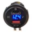 USB Uttak med USB C+ PD + QC 12/24V