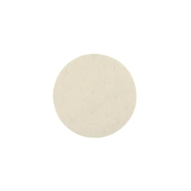 MIRKA Filtpad Ø125x6mm Hvit / 2pk borrelås for pad 