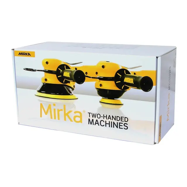 MIRKA Poleringsmaskin ROP2 312NV - 77mm Bakplate: Ø77mm - 12mm utkast 