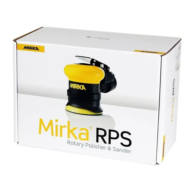 MIRKA Polermaskin RPS 300CV - Ø77mm Bakplate: Ø77mm - m/vakuumsug utgang 