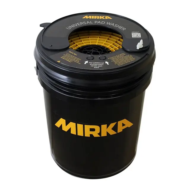 MIRKA Pad Washer, universal effektiv rengjøring av polerpadder 