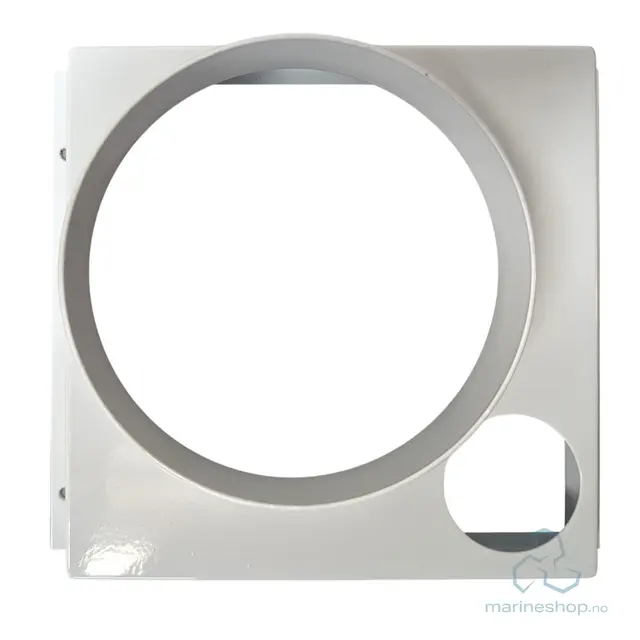 Nippelplate tørrluft ut på Fresh D-800 125mm rørstuss 