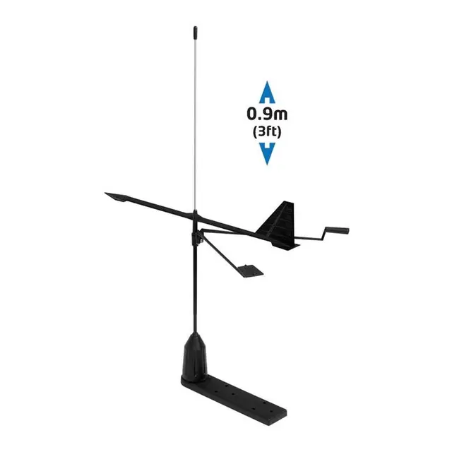 SHAKESPEARE VHF antenne 90cm Hawk Mastemontering 