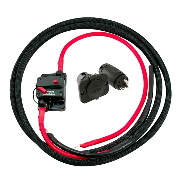 MINN KOTA Kabelsats - 6,5m Vanntett - 70A kontakt - automatsikring 