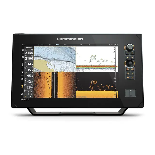 HUMMINBIRD Apex 13 Msi+ GPS Touch skjerm- med hekksvinger 