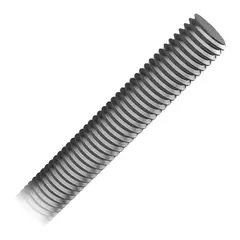 Helgjenget stang 1m Syrefast A4 - M12