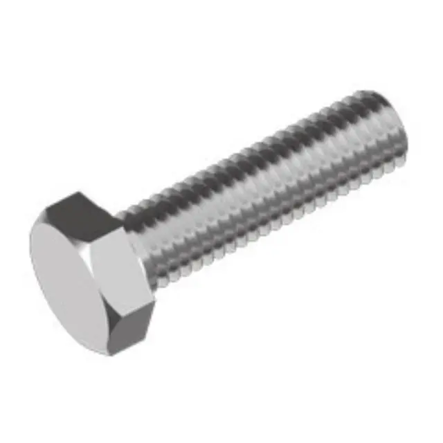 Sekskantbolt 2 pk - M12x120mm A4 Syrefast bolt 