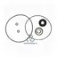 MINN KOTA Pakningssett for 3 1/4” normalt 30-45lb