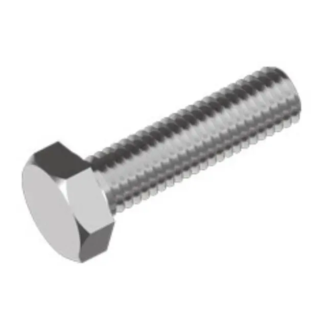 Sekskantbolt 2 pk - M12x120mm A4 Syrefast bolt 