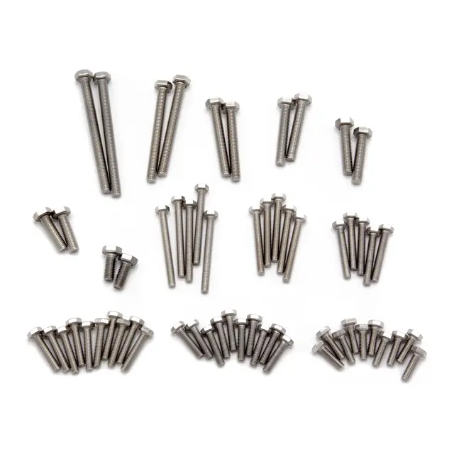 Sekskantbolt 2 pk - M12x120mm A4 Syrefast bolt 