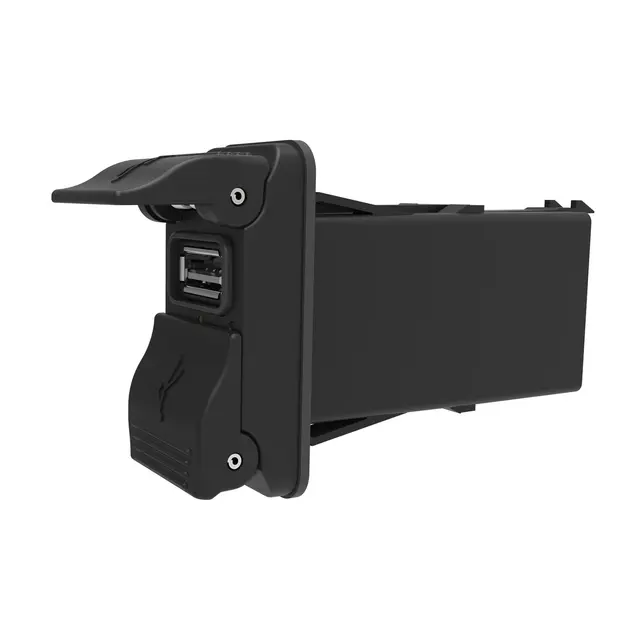 CARLING USB uttak V-charge Contura 2 porter  -3,15Ah - LED indikator 
