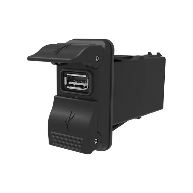 CARLING USB uttak V-charge Contura 2 porter  -3,15Ah - LED indikator 
