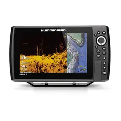 HUMMINBIRD Helix 9 Chirp Mdi+ GPS G4N Med hekkgiver - Mega Down Image