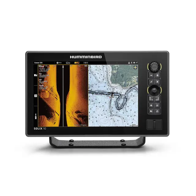 HUMMINBIRD Solix 10 Chirp Mega SI+ G3 10,1" touch og knapper - Mega Imaging + 