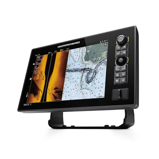 HUMMINBIRD Solix 10 Chirp Mega SI+ G3 10,1" touch og knapper - Mega Imaging + 