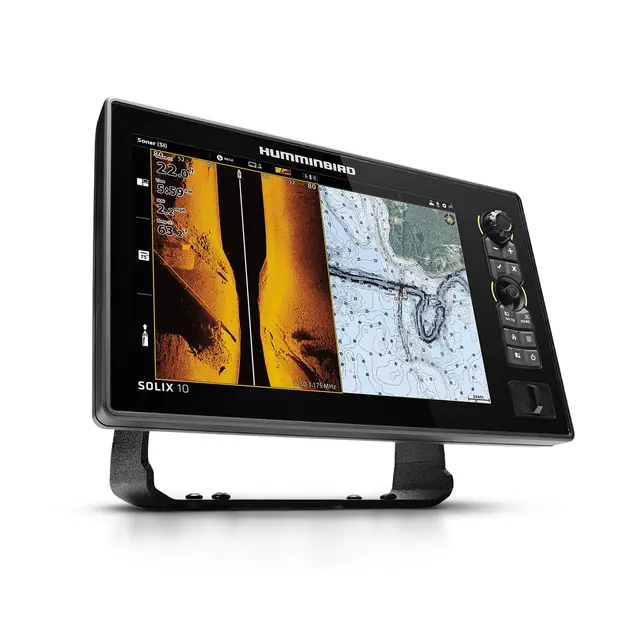 HUMMINBIRD Solix 10 Chirp Mega SI+ G3 10,1" touch og knapper - Mega Imaging + 