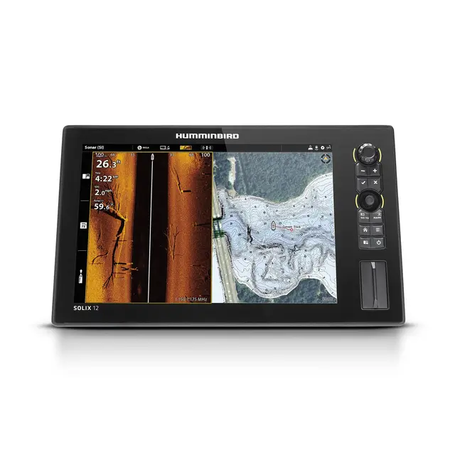 HUMMINBIRD Solix 12 Chirp Mega SI+ G3 12,1" touch - Mega Imaging - m/svinger 