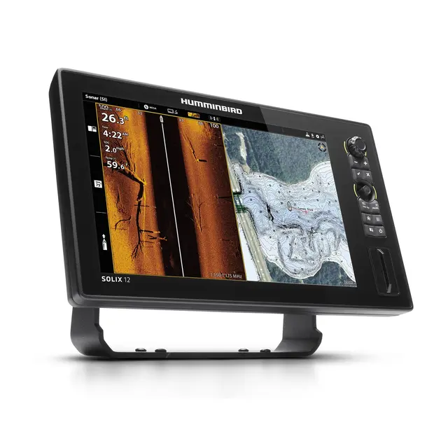 HUMMINBIRD Solix 12 Chirp Mega SI+ G3 12,1" touch - Mega Imaging - m/svinger 