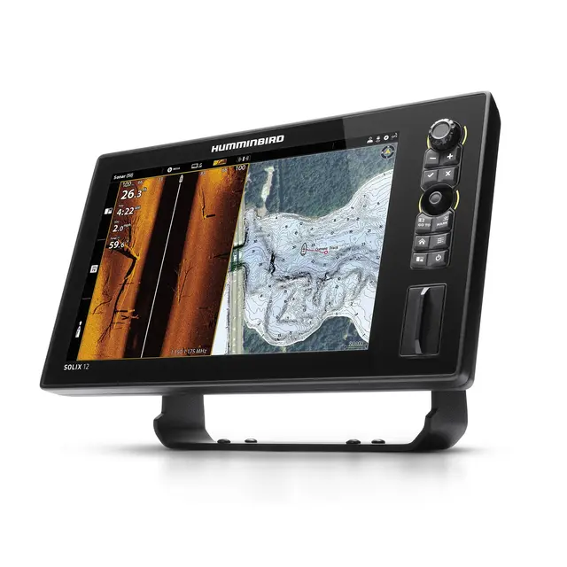 HUMMINBIRD Solix 12 Chirp Mega SI+ G3 12,1" touch - Mega Imaging - m/svinger 