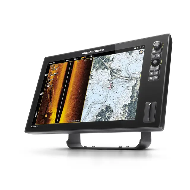 HUMMINBIRD Solix 15 Chirp Mega SI+ G3 15,4" touch - Mega Imaging - m/ svinger 