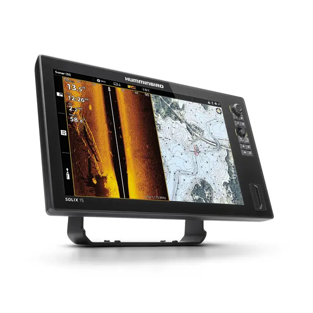 HUMMINBIRD Solix 15 Chirp Mega SI+ G3 15,4" touch - Mega Imaging - m/ svinger 