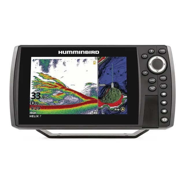 HUMMINBIRD Helix 7 Chirp GPS G4N - OBN XNT 9 HW T hekkgiver / Duel Spectrum 